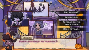 First Kiss at a Spooky Soiree 2