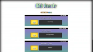 Odd Oracle ✦ A Twine Template 2