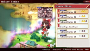 Touhou Danmaku Kagura Phantasia Lost 1